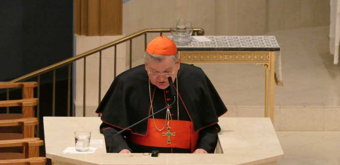 El cardenal Burke considera un escndalo que el Vaticano invite a un proabortista como Paul Ehrlich